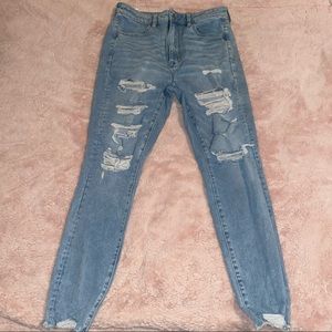 American Eagle ripped jeans